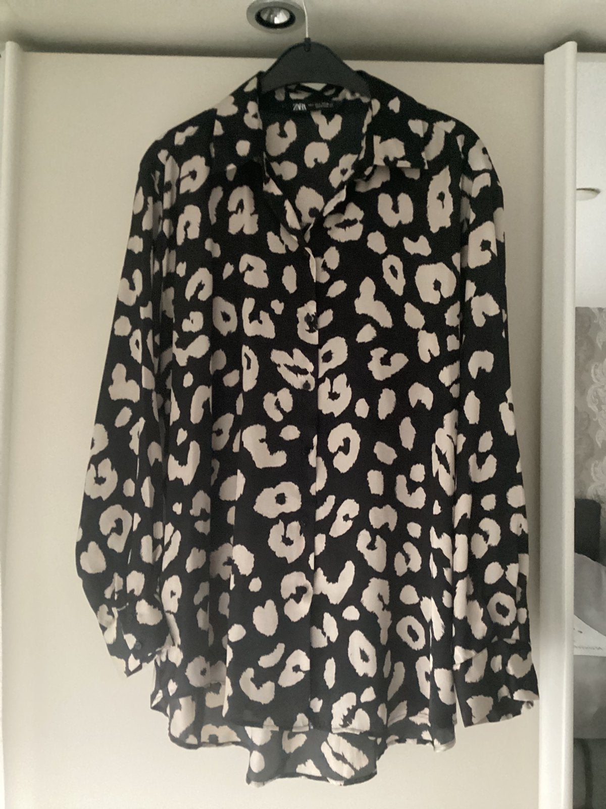 Zara blouse L, Ophalen of Verzenden, Zo goed als nieuw, Zwart