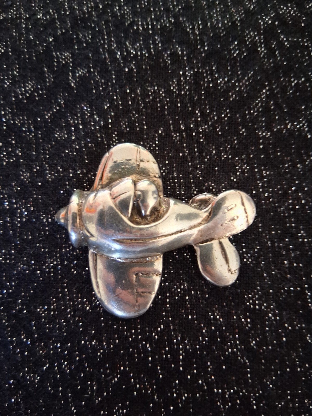 Unieke broche merk GAS St Tropez, Ophalen of Verzenden, Zilver, Overige materialen