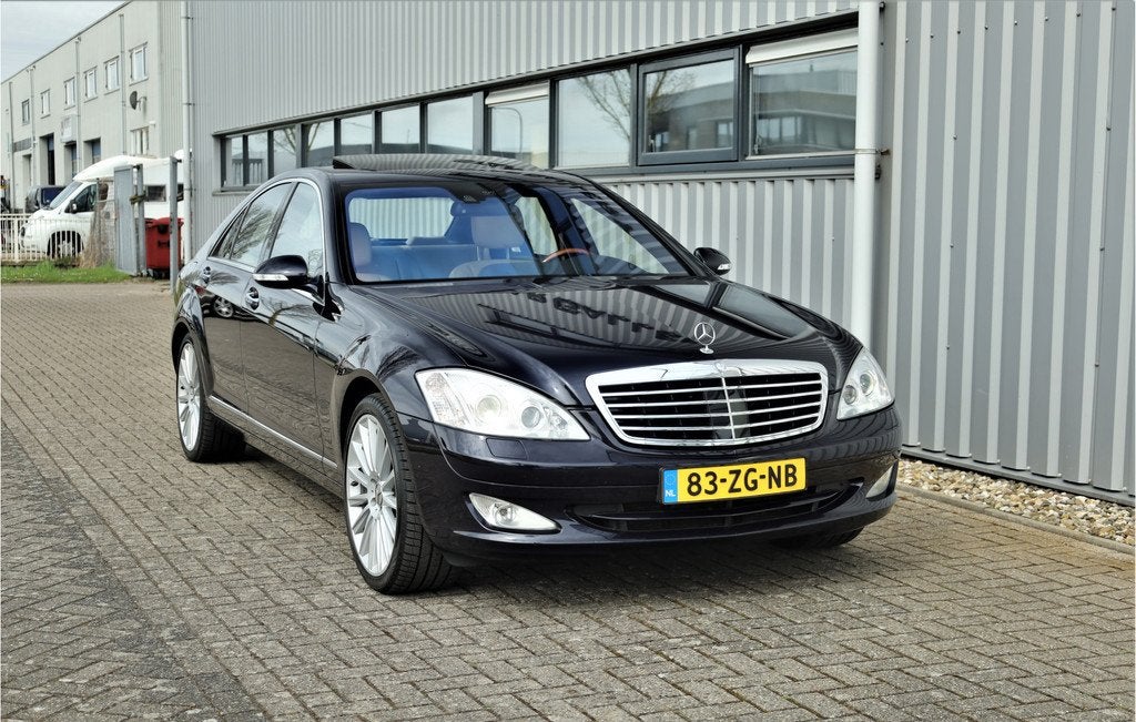 Mercedes-Benz S-Klasse S 500 4-Matic Prestige Plus LPG G3 BT, Automaat, 5461 cc, Gebruikt, Blauw