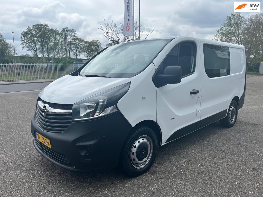 Opel Vivaro 1.6 CDTI L1H1 DC Edition, Auto's, Voorwielaandrijving, Euro 5, Zwart, 4 cilinders