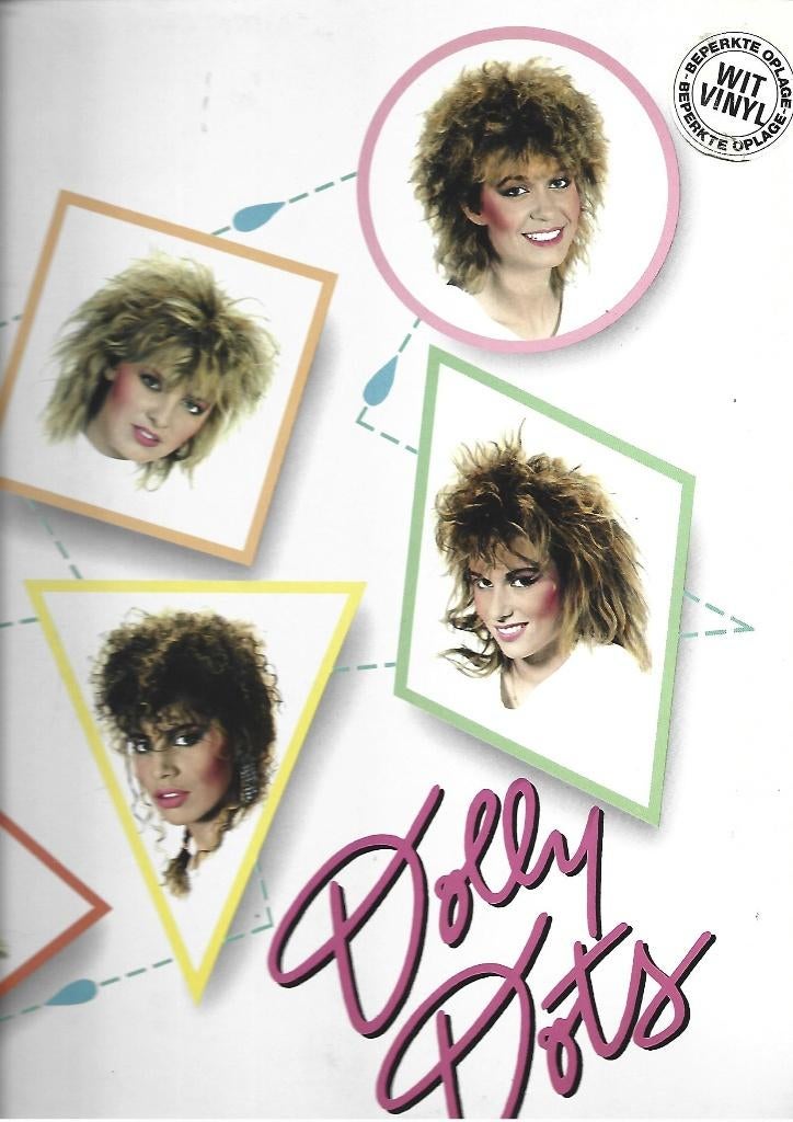 DOLLY DOTS LP THIRST!  WIT VINYL -1984, Inclusief poster, 1980 - 1989, Ophalen of Verzenden, Zo goed als nieuw