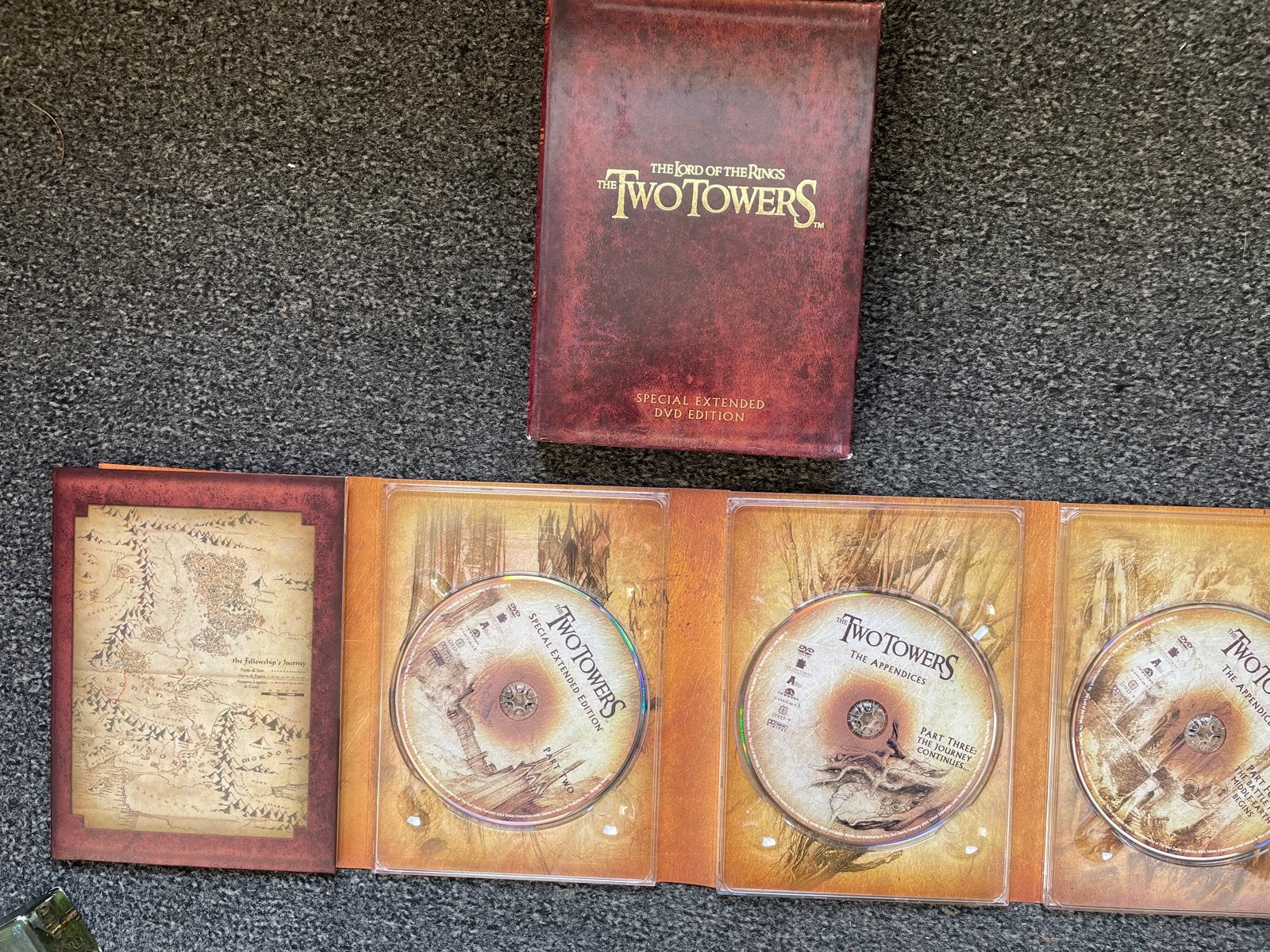 Lord of the Rings: The Two Towers Special Extended DVD Box, Nederlands, Ophalen of Verzenden, Zo goed als nieuw, Vanaf 12 jaar