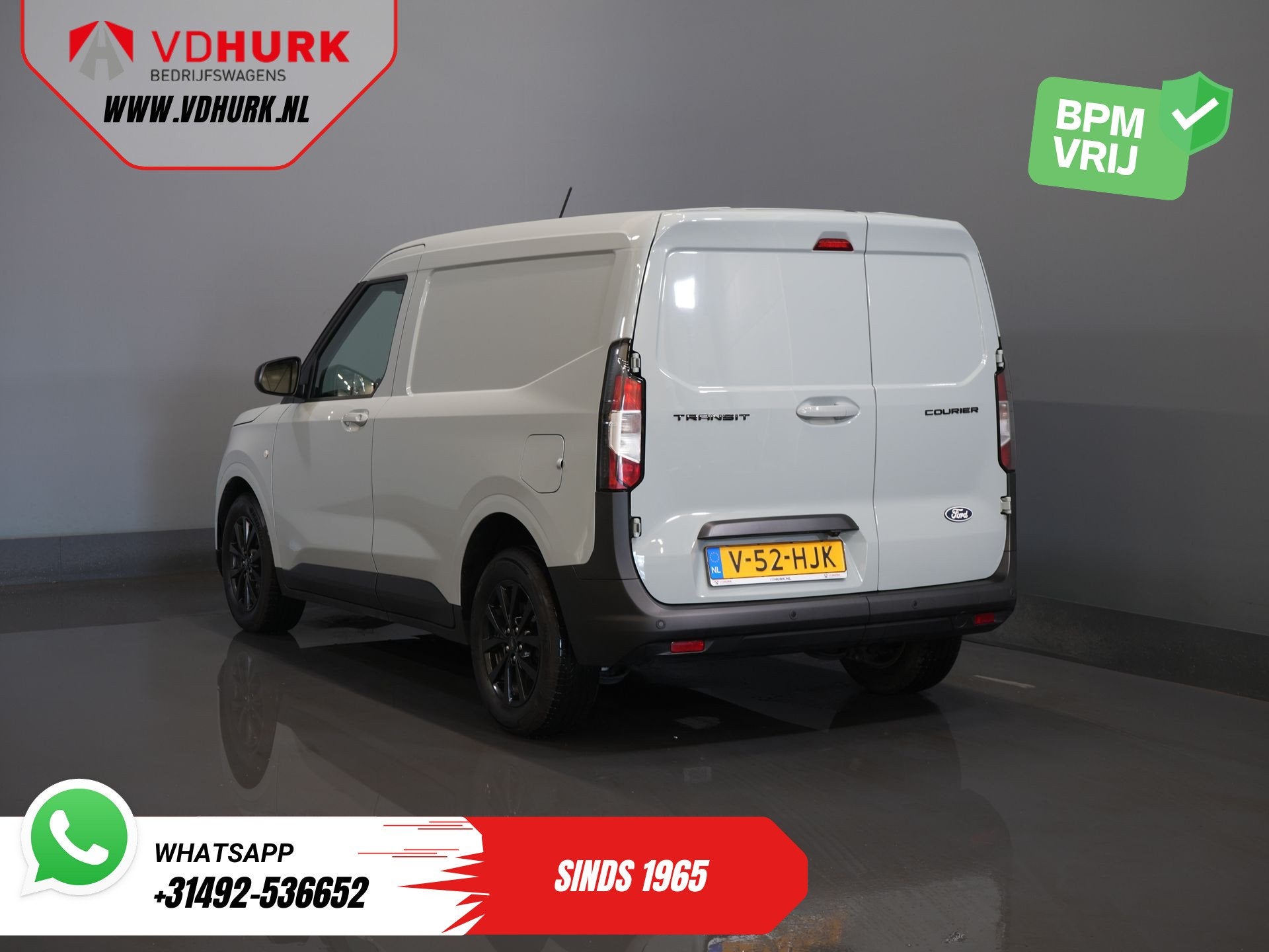Ford Transit Courier 1.5 TDCI 100 pk Limited Carplay/ Virtua, Gebruikt, 4 cilinders, Origineel Nederlands, Bedrijf