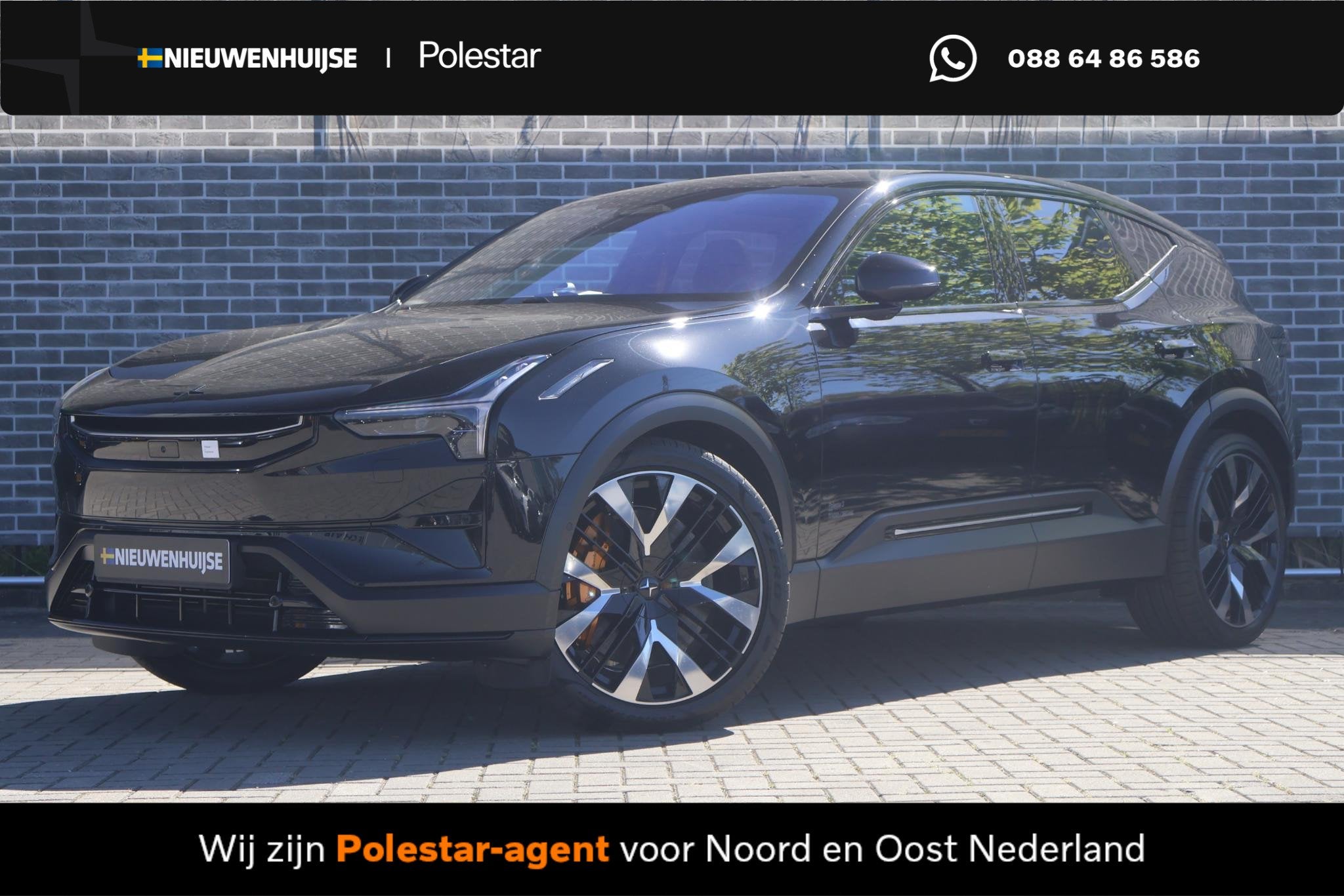 Polestar 3 Long range Dual motor Performance Pilot Plus 111, Auto's, Stof, Zwart, Polestar 3, 560 km