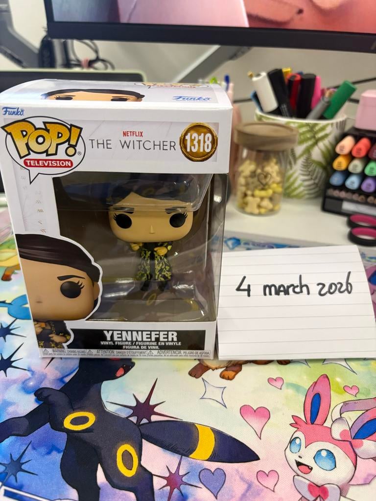 Funko Pop! Television The Witcher Yennefer #1318, Ophalen of Verzenden, Nieuw