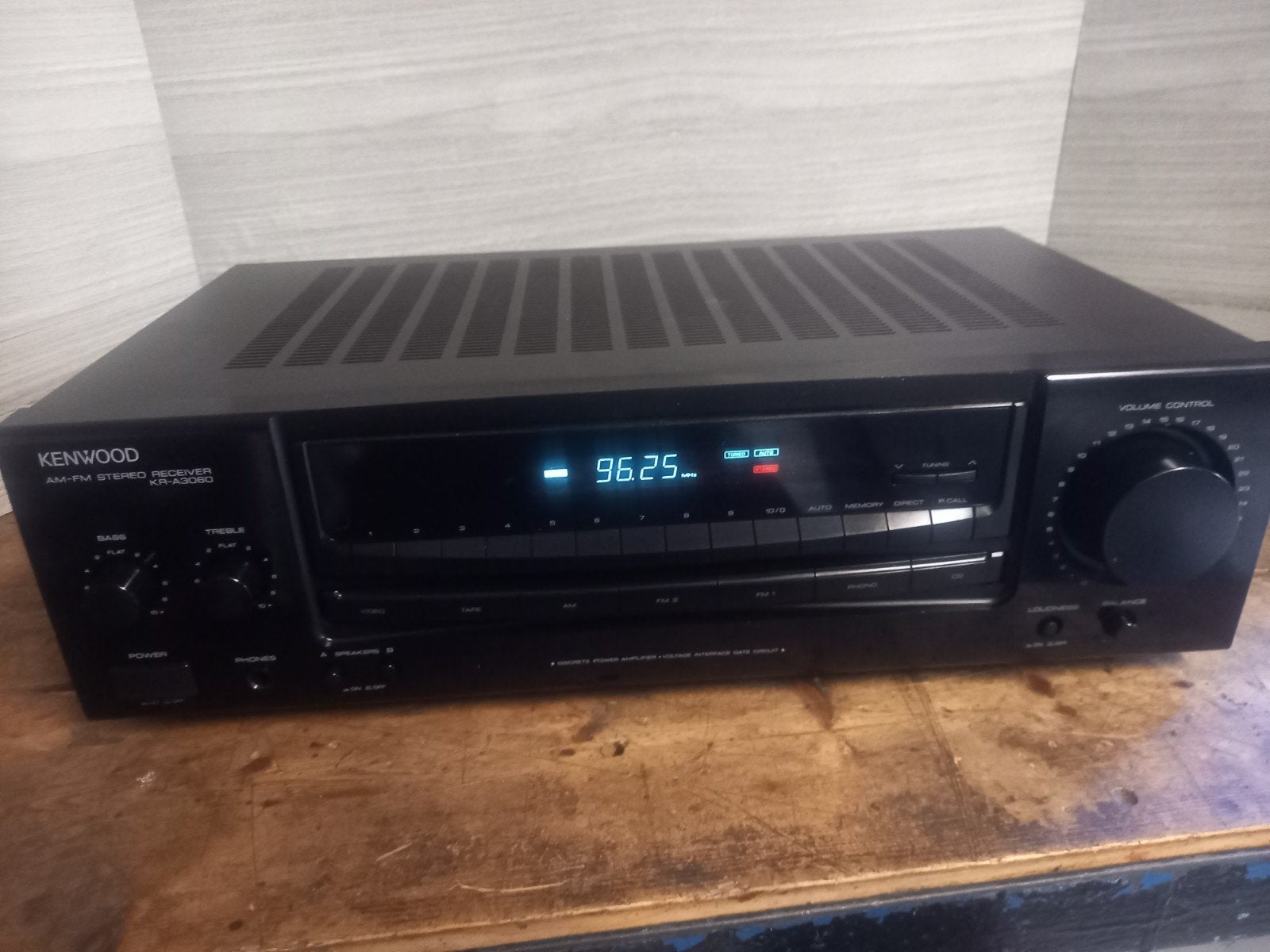KENWOOD KR-A3060, Ophalen of Verzenden, Gebruikt, Minder dan 60 watt, Overige merken