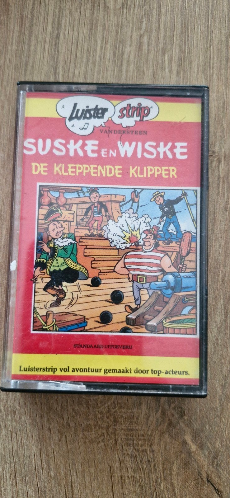 Suske en Wiske - De Kleppende Klipper Cassette, Gebruikt, Kinderen en Jeugd, 1 bandje, Ophalen of Verzenden