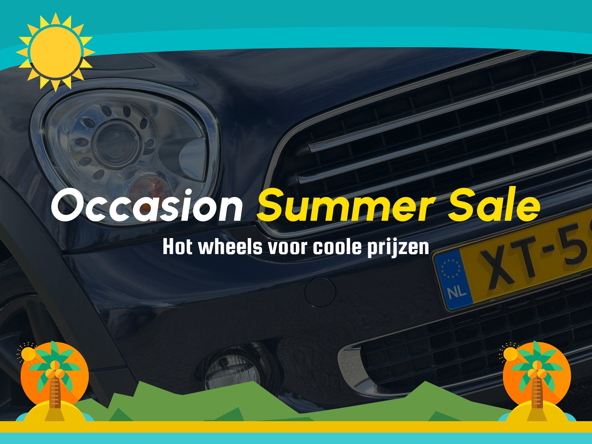 Mini Countryman 1.6 Cooper Chili Automaat - Cosmic Blue - Cl, Auto's, Euro 5, Stof, Gebruikt, Blauw