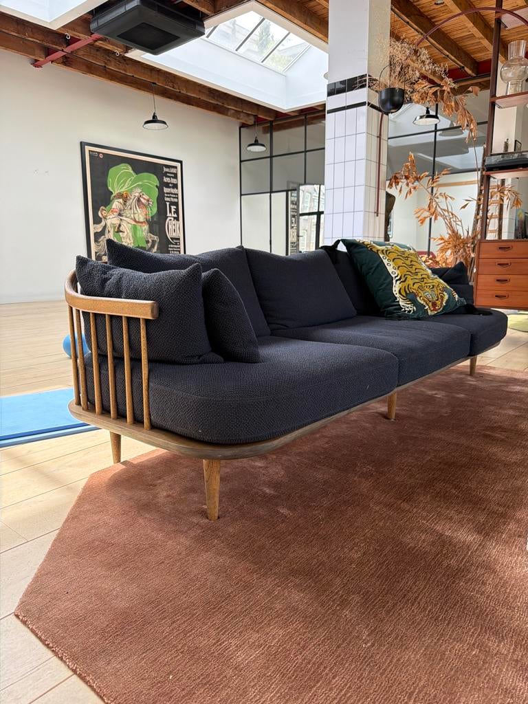 &tradition Fly SC12 Sofa, Huis en Inrichting, Banken | Bankstellen, Ophalen, Driepersoons, 75 tot 100 cm, Zo goed als nieuw