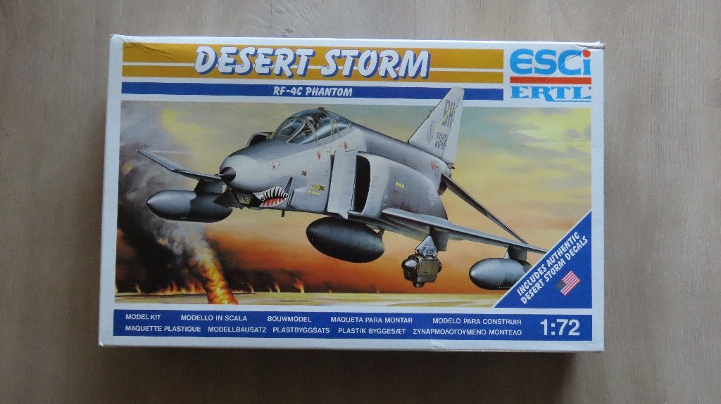 RF-4C Recce Phantom 'Desert Storm' Esci 1/72, Overige merken, 1:72 tot 1:144, Nieuw, Ophalen of Verzenden