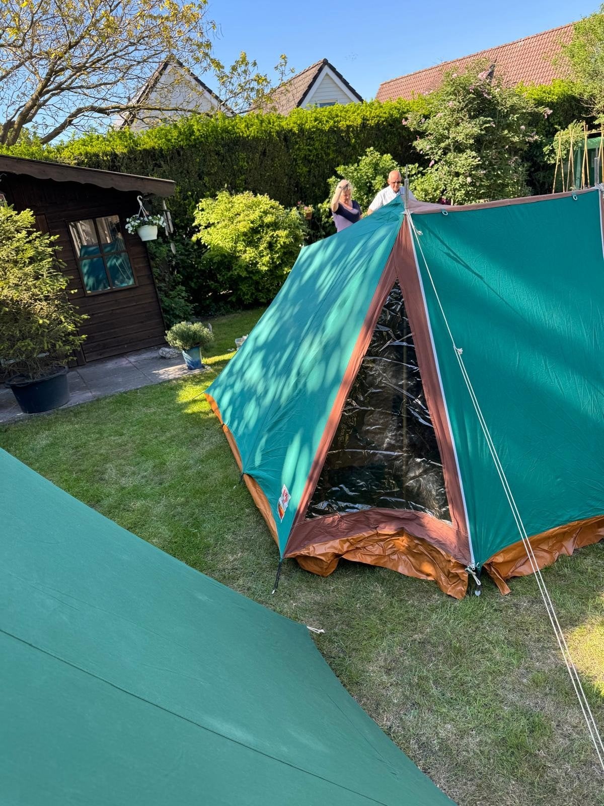 Goede vintage 2 persoons tent VENDEX super adelaar, Caravans en Kamperen, Ophalen of Verzenden, Gebruikt, Overige