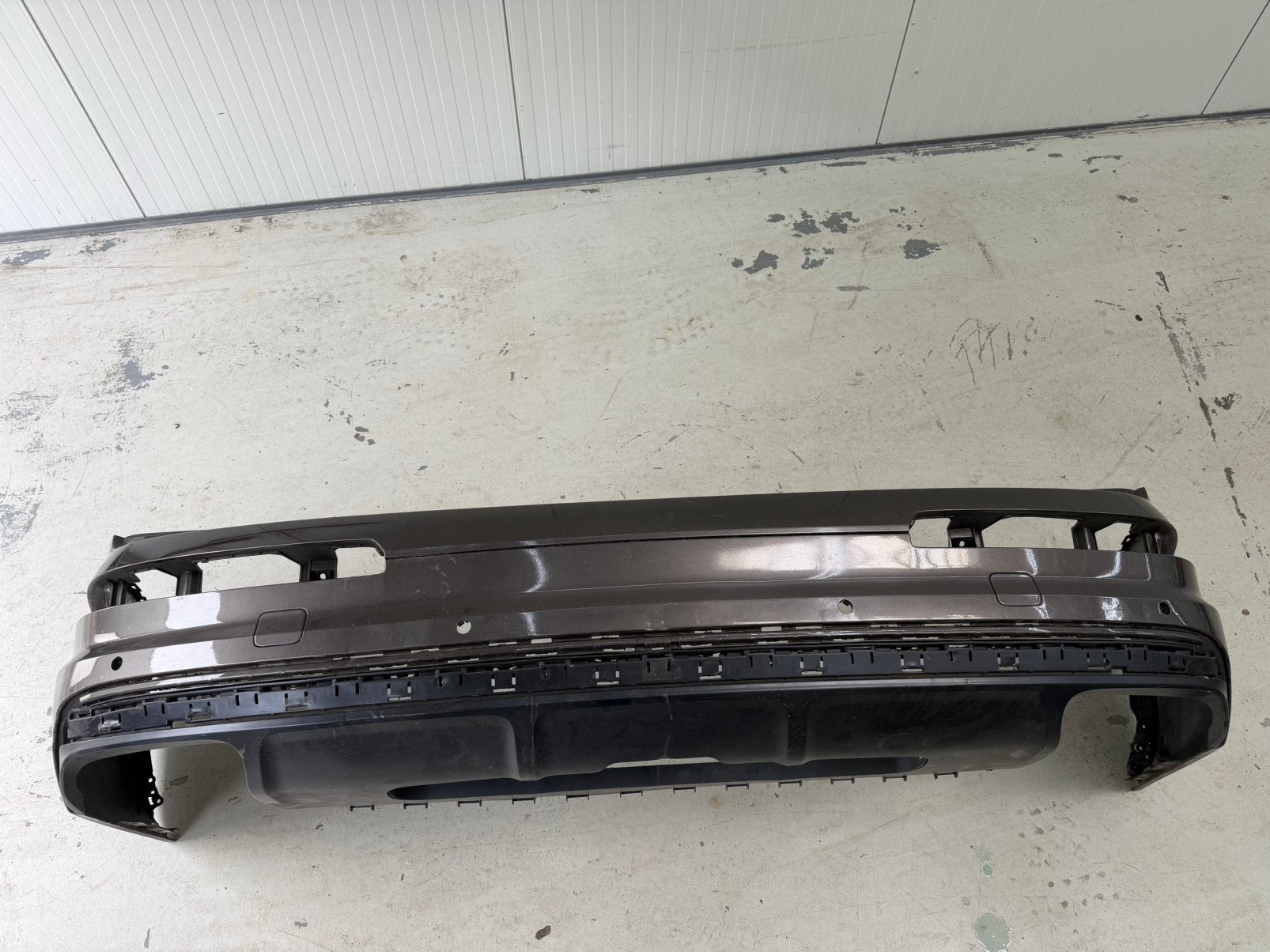 Audi q7 4m achterbumper bruin, Gebruikt, Achter, Bumper, Audi