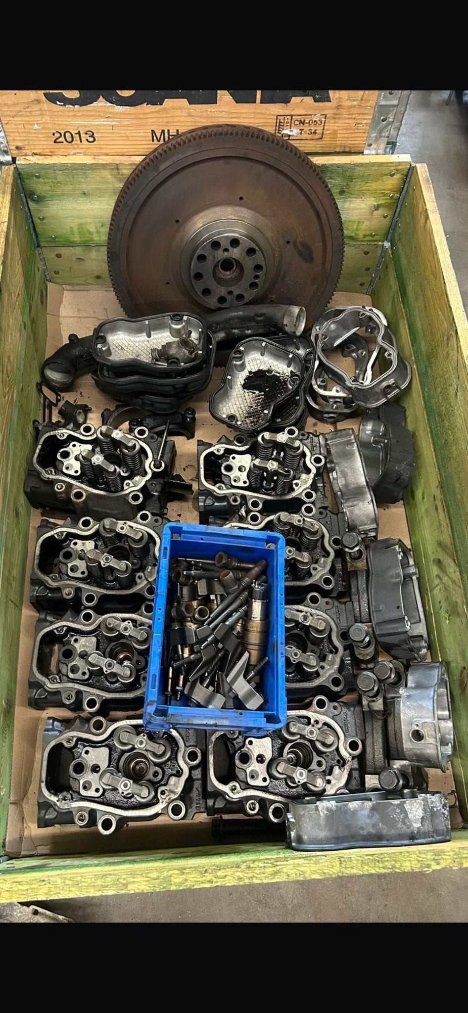 Scania 8x Cilinderkop XPI, Gebruikt, Scania, Motor en Toebehoren
