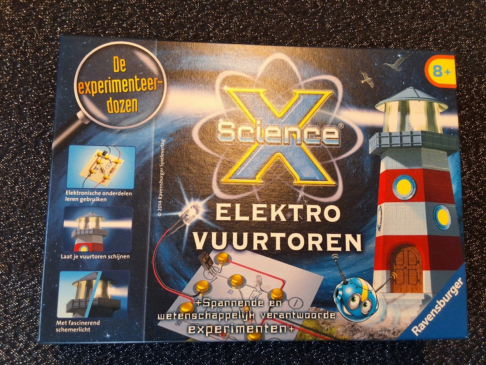 Ravensburger X Science Elektro Vuurtoren Experimenteerdoos, Ophalen of Verzenden, Nieuw, Elektronica, Met licht