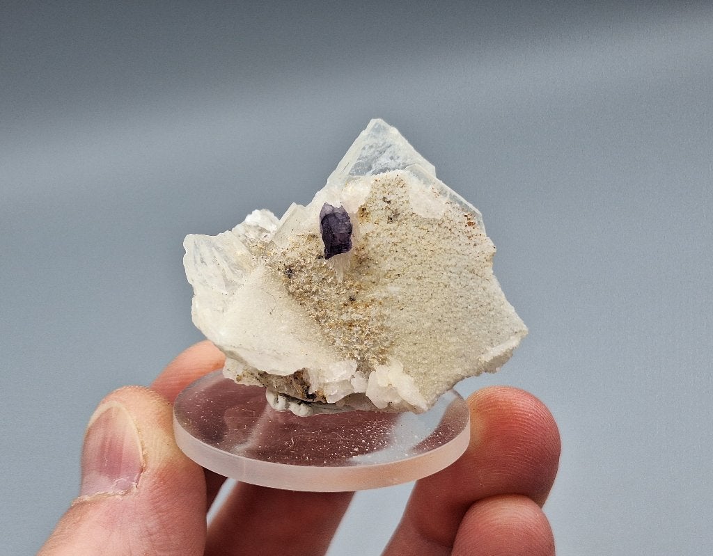 Fluoriet, Bariet - Blanchard Mine, Bingham, New Mexico, USA, Ophalen of Verzenden, Mineraal