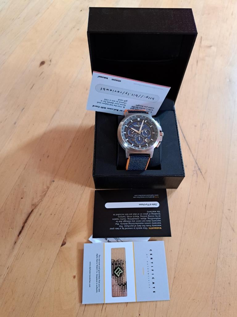 Horloge heren, Ophalen of Verzenden, Zo goed als nieuw, Staal, Overige merken