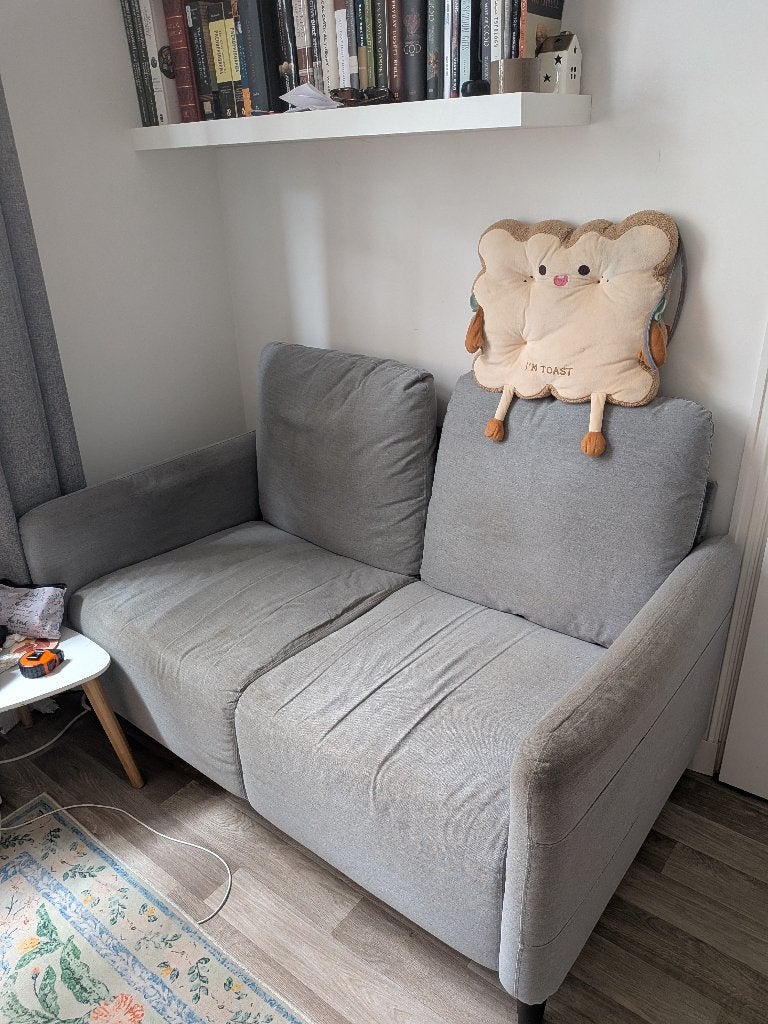 Gratis 2 zits bank, Ophalen, Gebruikt, Tweepersoons, 75 tot 100 cm