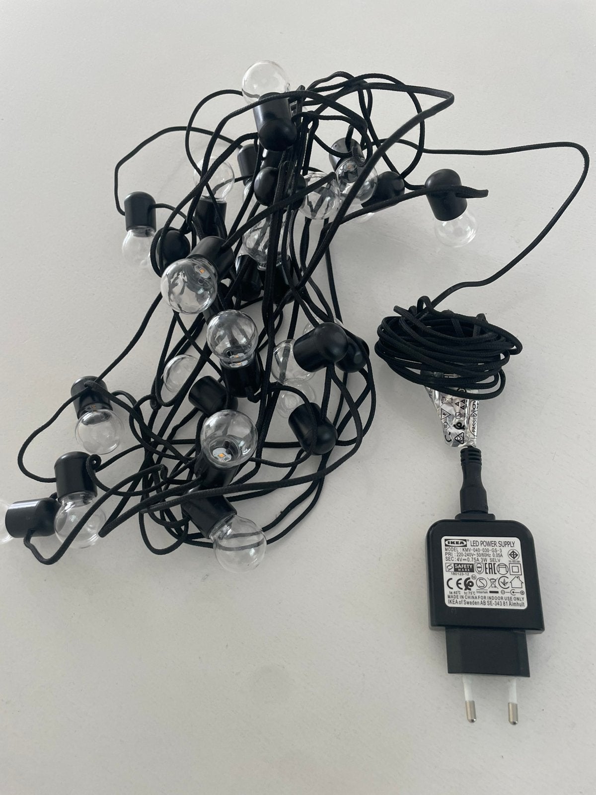 Led lichtsnoer met 24 lampjes, Ophalen of Verzenden, Gebruikt, Versiering