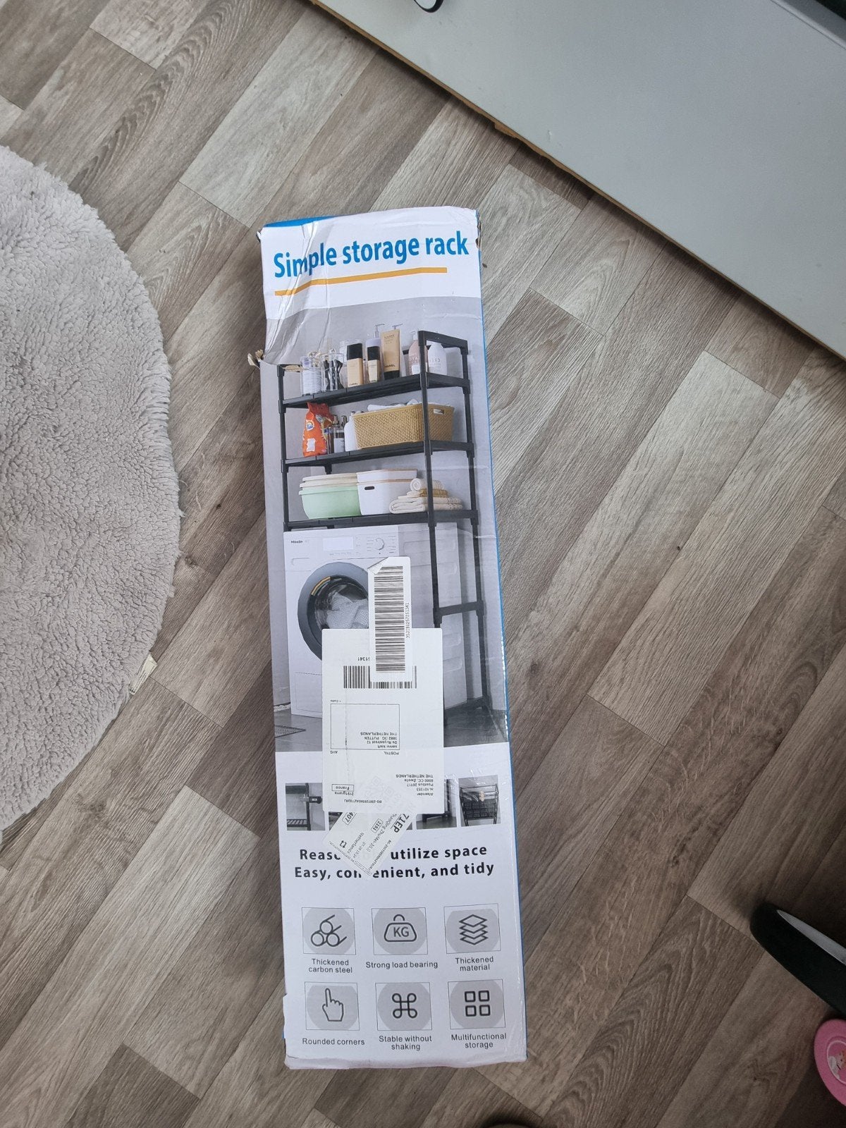 Handige badkamer stelling voor extra opbergruimte, Ophalen of Verzenden, Nieuw