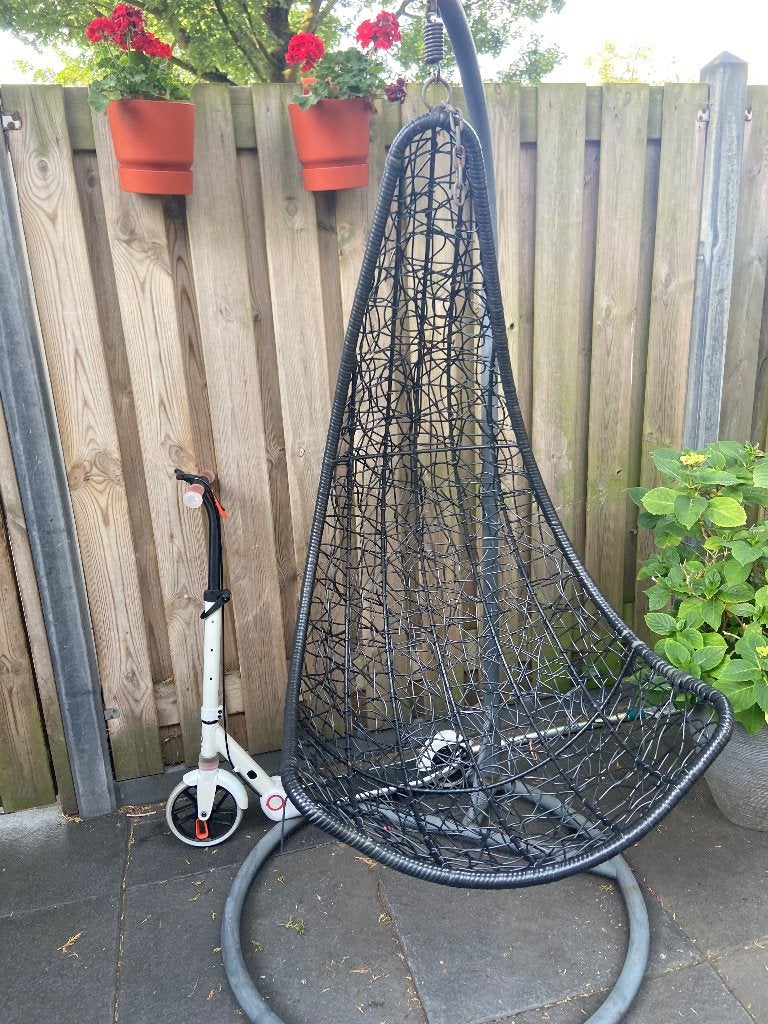 Hang stoel tuin, Ophalen, Gebruikt, Kunststof