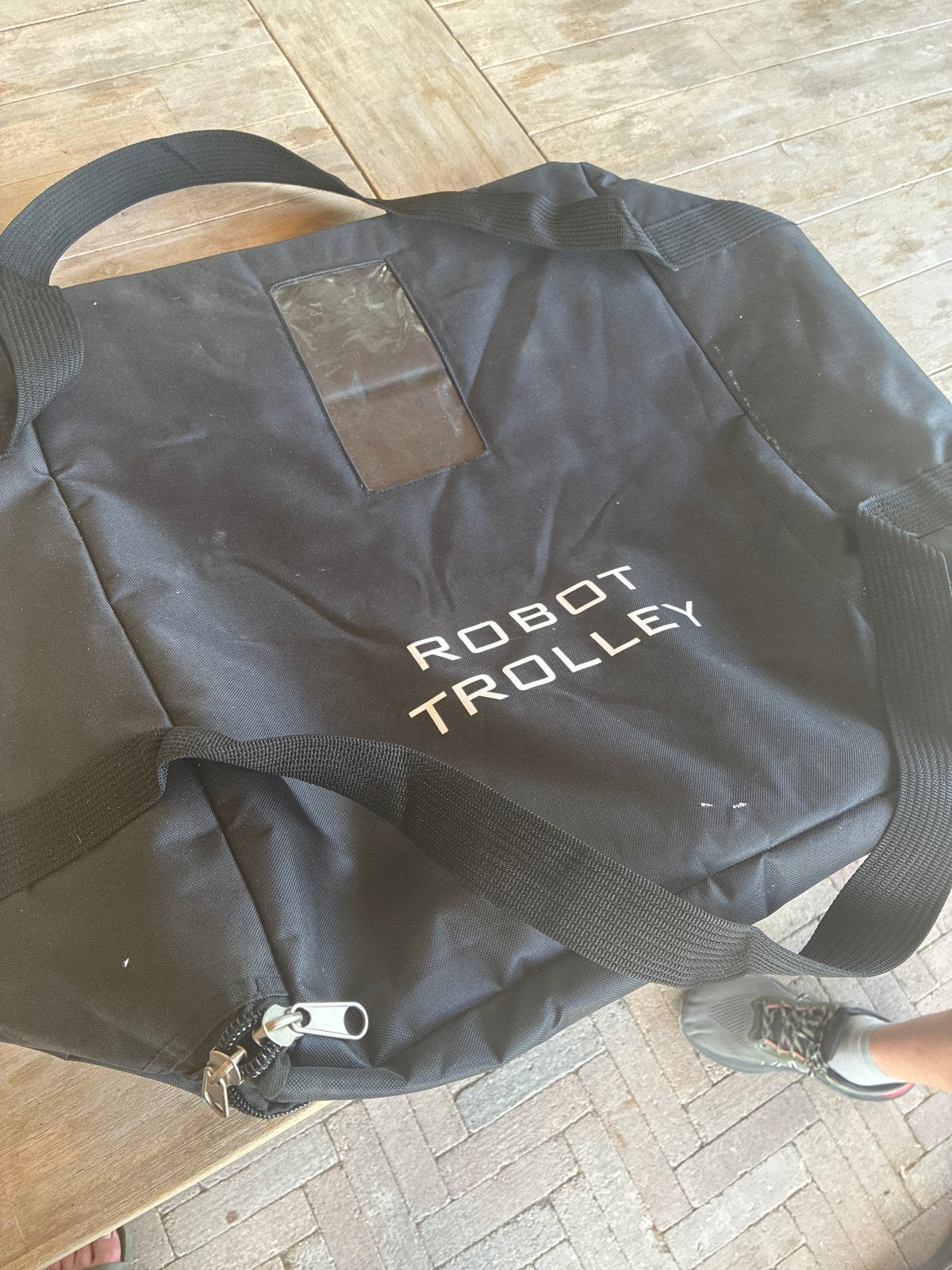Robot trolly hoes, Ophalen, Gebruikt