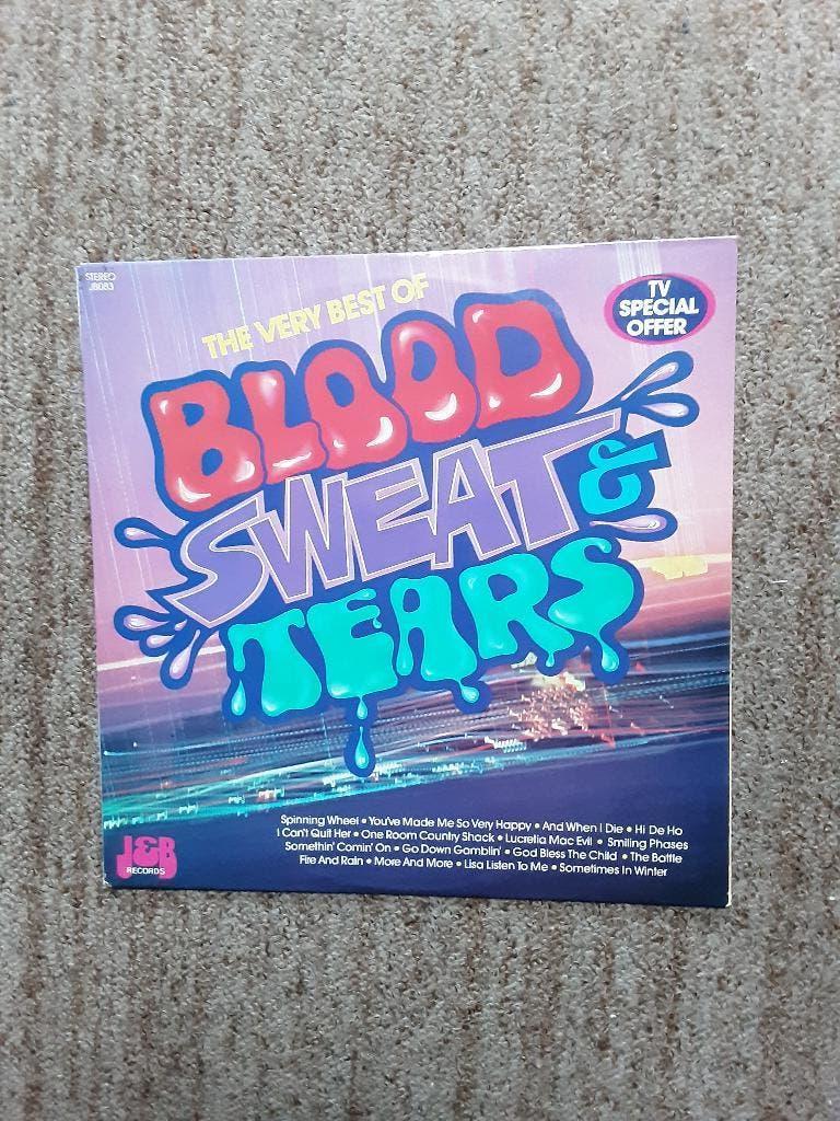 vinyl lp Blood Sweet&Tears the very best of, Originele persing, 1980 - 1989, Ophalen of Verzenden, Zo goed als nieuw