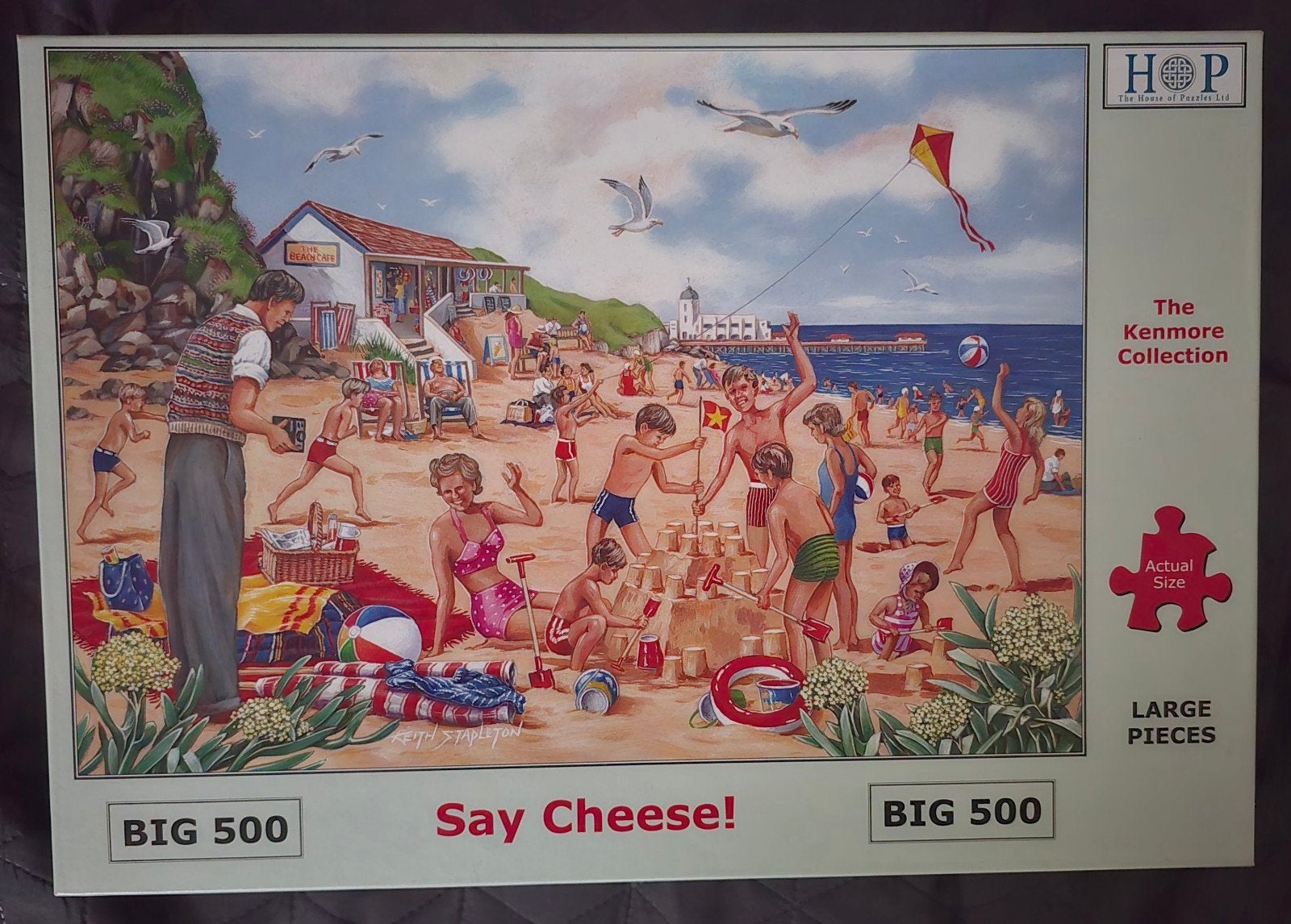 Hop puzzel, Say cheese VERKOCHT, Ophalen of Verzenden, 500 t/m 1500 stukjes, Zo goed als nieuw
