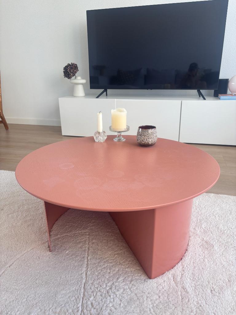 Fest salontafel terra, oud roze, Gebruikt, 100 tot 150 cm, 50 tot 100 cm, Minder dan 50 cm