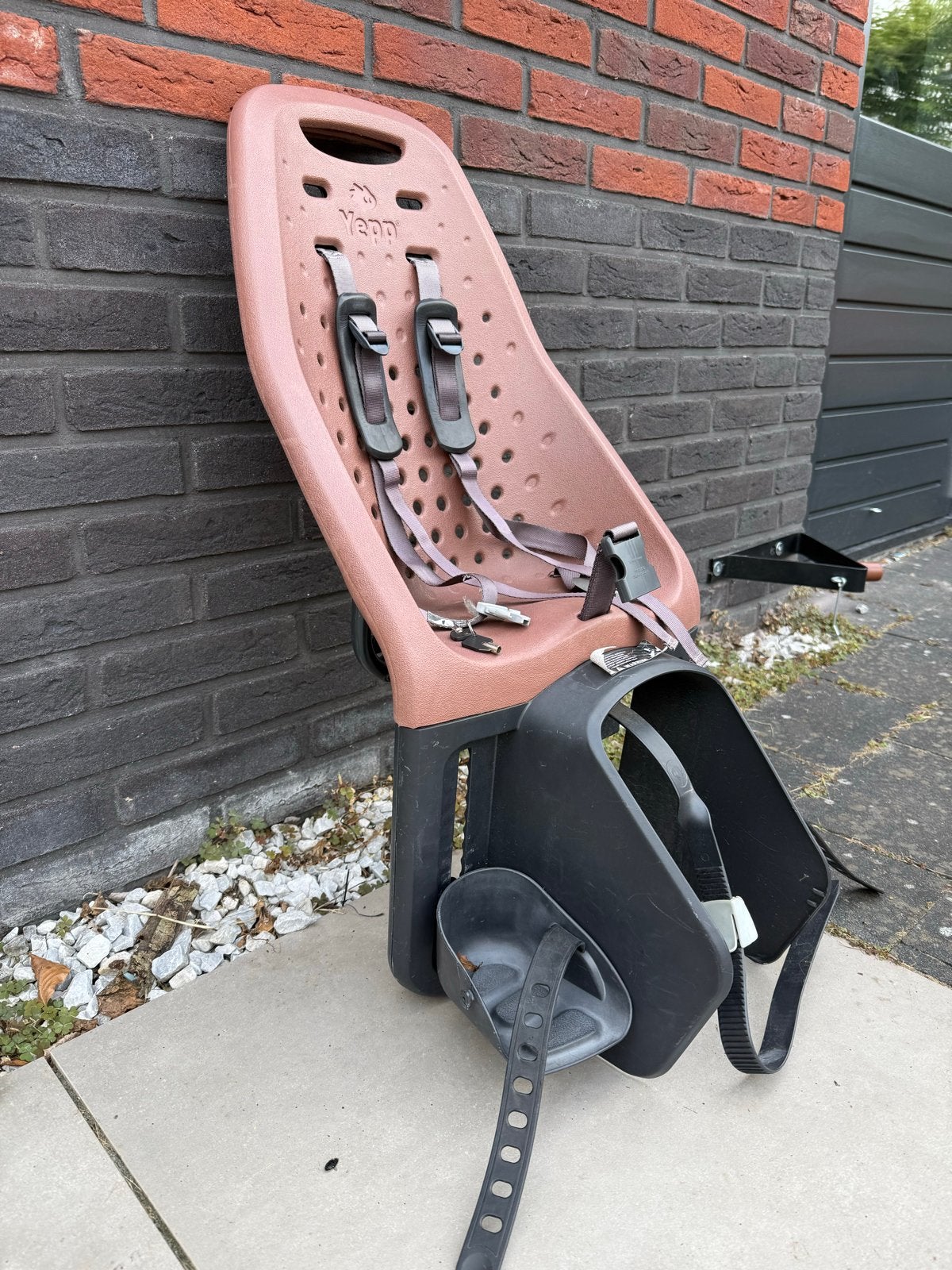Yepp Achterzitje voor Kinderen - Gebruikt, Fietsen en Brommers, Ophalen, Achterzitje, 9 t/m 18 kg, Gebruikt