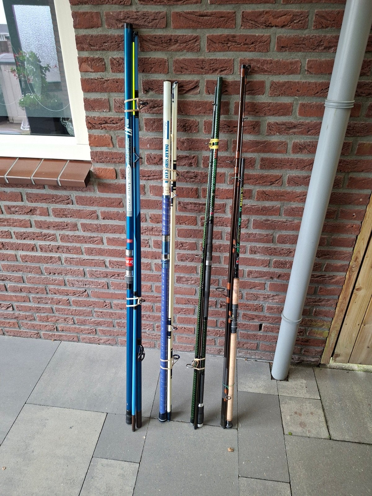 4  Mooie Strandhengels., Ophalen, Zo goed als nieuw, Werphengel