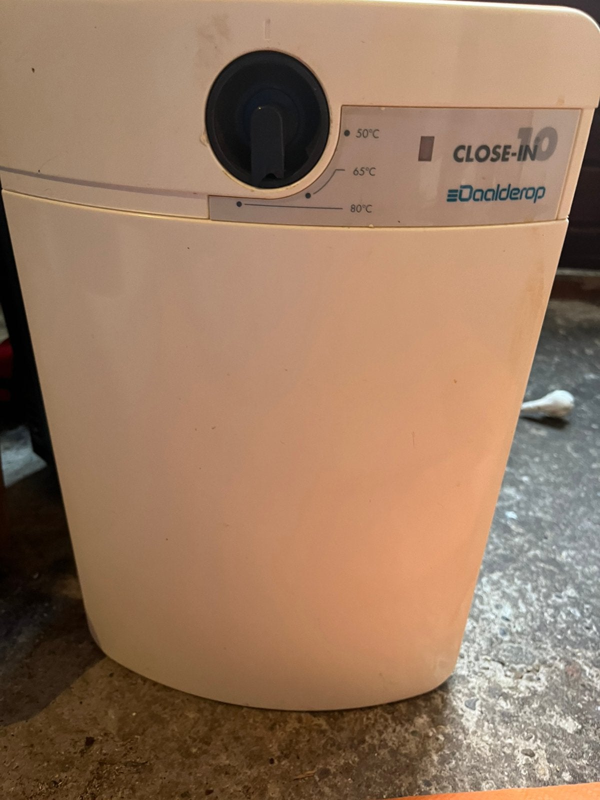 Daalderop boiler, Ophalen, Gebruikt