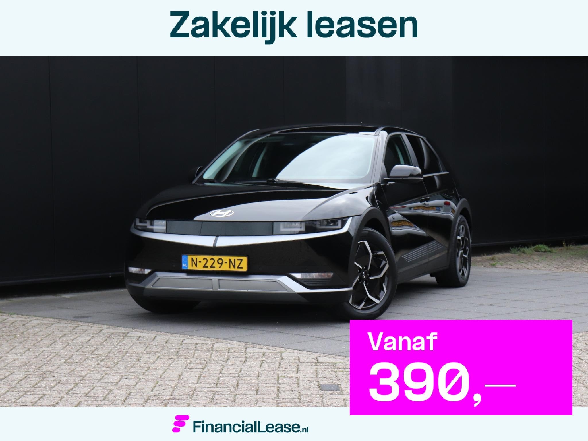 Hyundai IONIQ 5 Connect+ AWD 73kWh | SOH 96.7% | LEDER | BOS, Gebruikt, IONIQ 5, Automatische klimaatregeling, Zwart