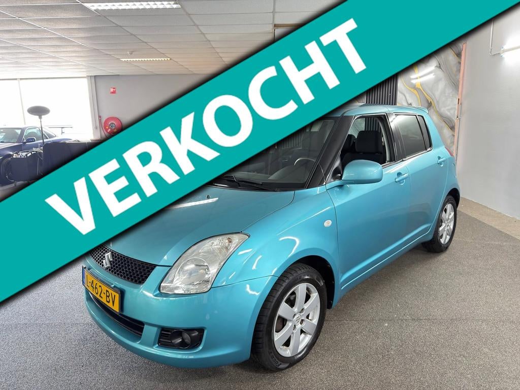Suzuki Swift 1.3 Base, Auto's, Suzuki, Voorwielaandrijving, Stof, Zwart, Origineel Nederlands
