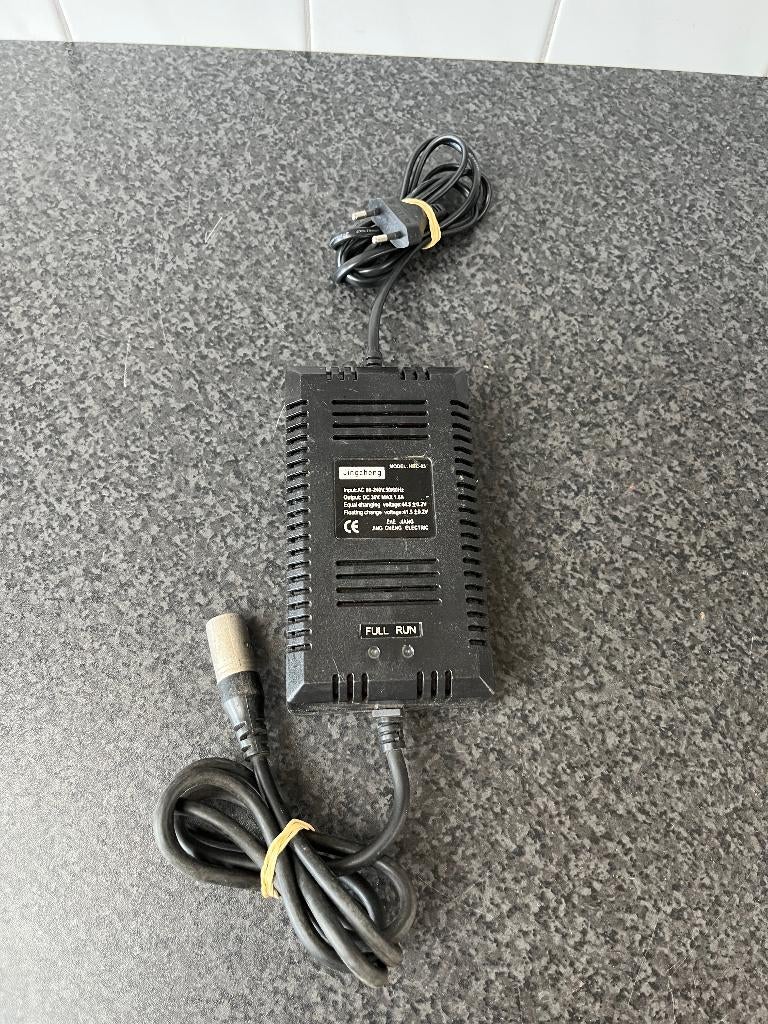 Jingcheng 3 pins E-bike accu fiets lader HBC-03 . 20v 1.6a, Ophalen of Verzenden, Nieuw