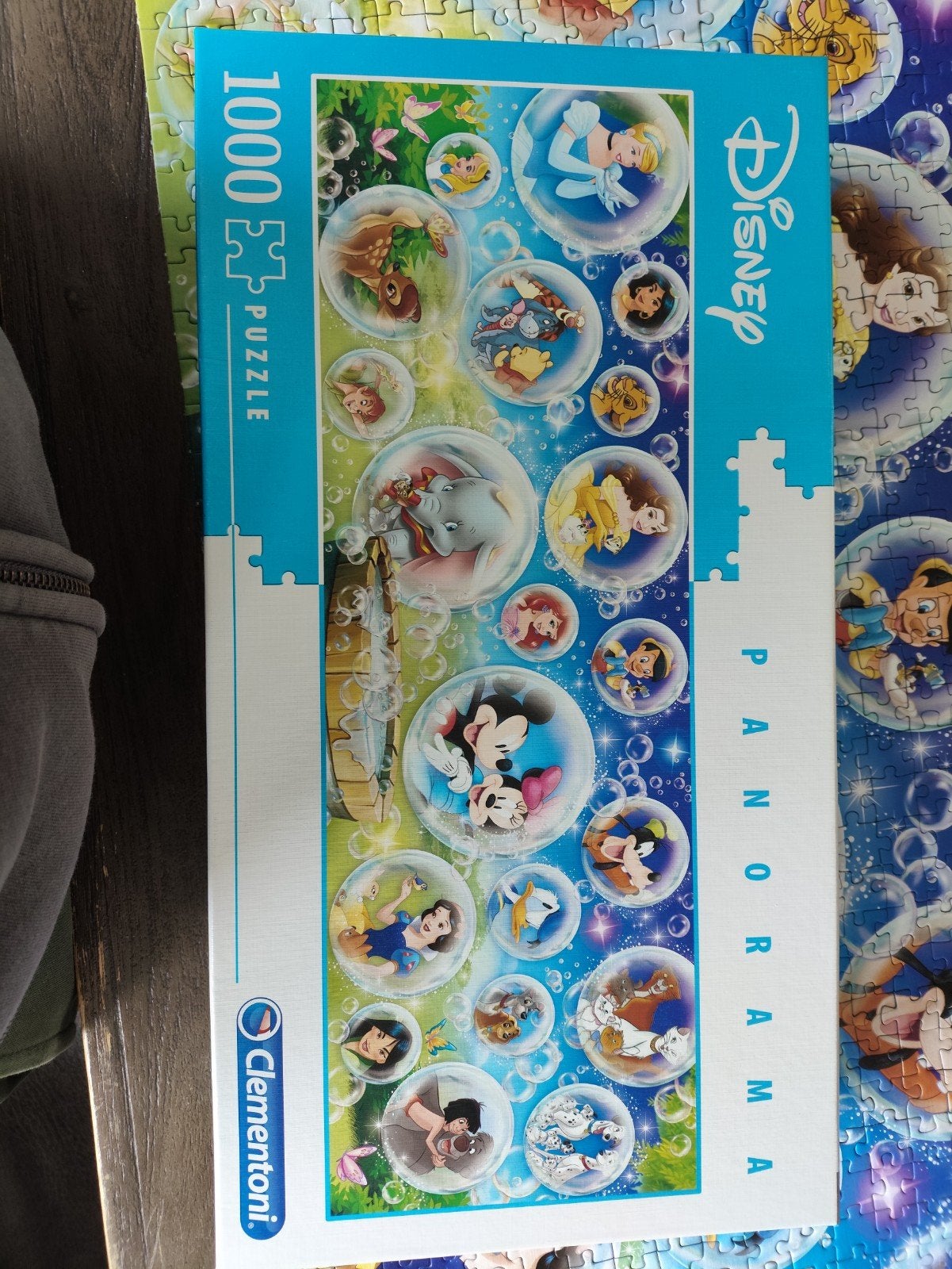 Disney Panorama Legpuzzel 1000 stukjes Clementoni, Ophalen of Verzenden, 500 t/m 1500 stukjes, Zo goed als nieuw, Legpuzzel