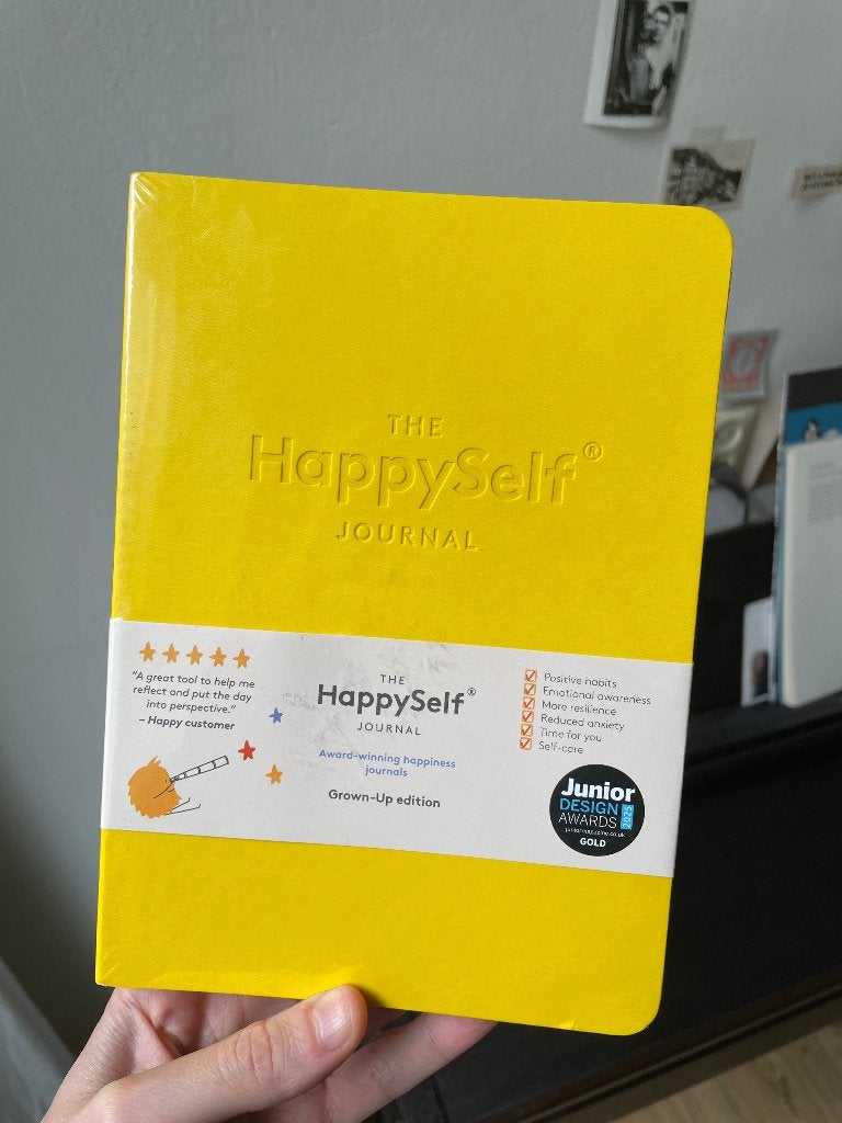 Journaling boekje The HappySelf journal Grown-up edition NEW, Ophalen of Verzenden, Nieuw, A5