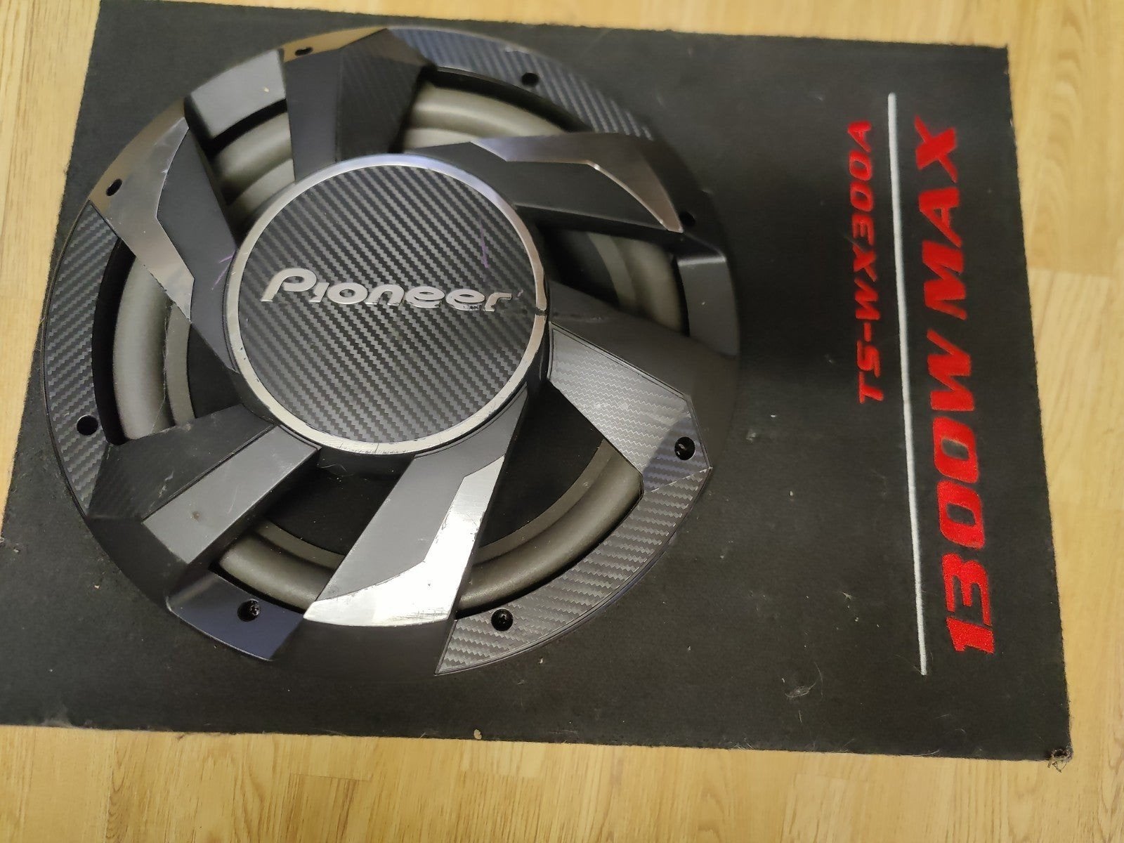 Pioneer TS-WX300A actieve subwoofer 1300W, Ophalen, Gebruikt