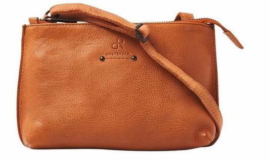 Leren tasje Dr. Amsterdam camel, Overige merken, Bruin, Nieuw, Ophalen of Verzenden