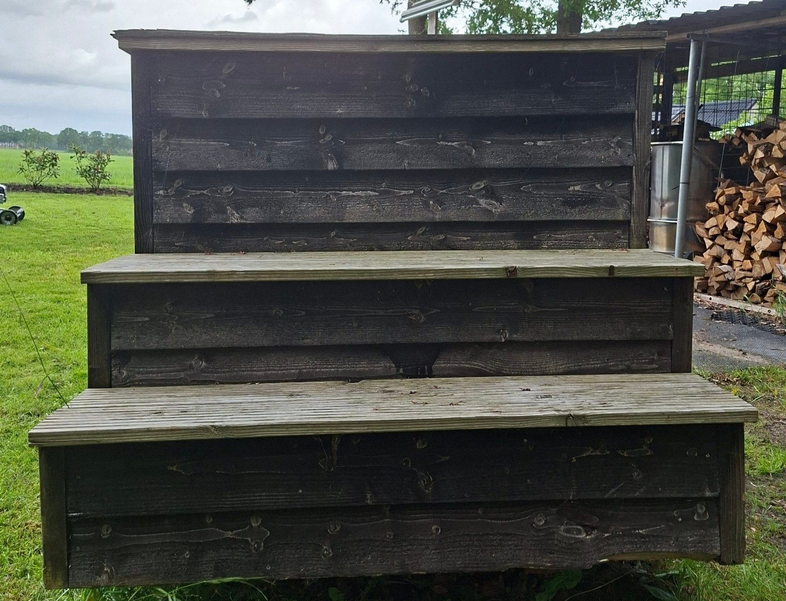 Jacuzzi, ijsbad zelfbouw, Ophalen, Gebruikt, Minder dan 200 cm, Rechthoekig