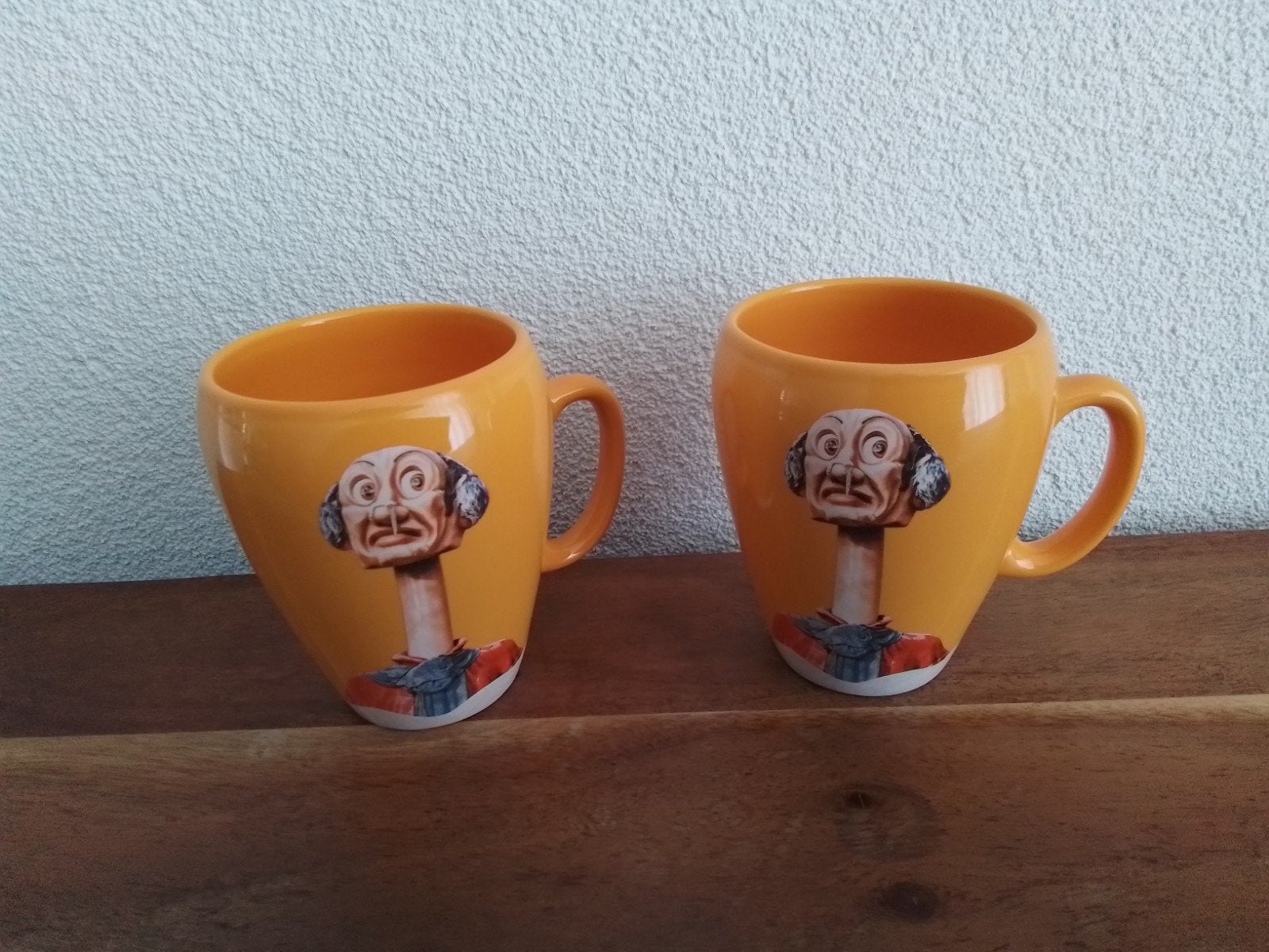 2 efteling chocomel mokken langnek, Ophalen of Verzenden