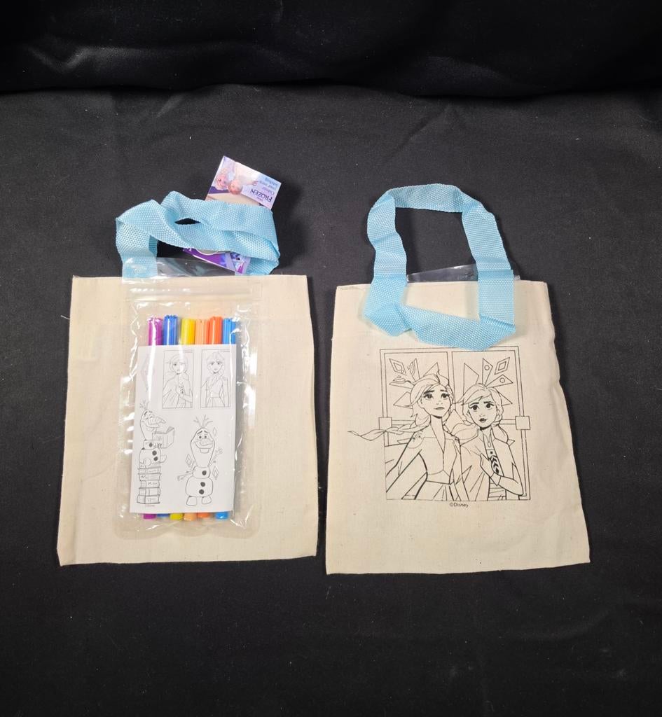Disney Frozen kleur je eigen tas DIY set Elsa Anna, Overige typen, Nieuw, Ophalen of Verzenden, .