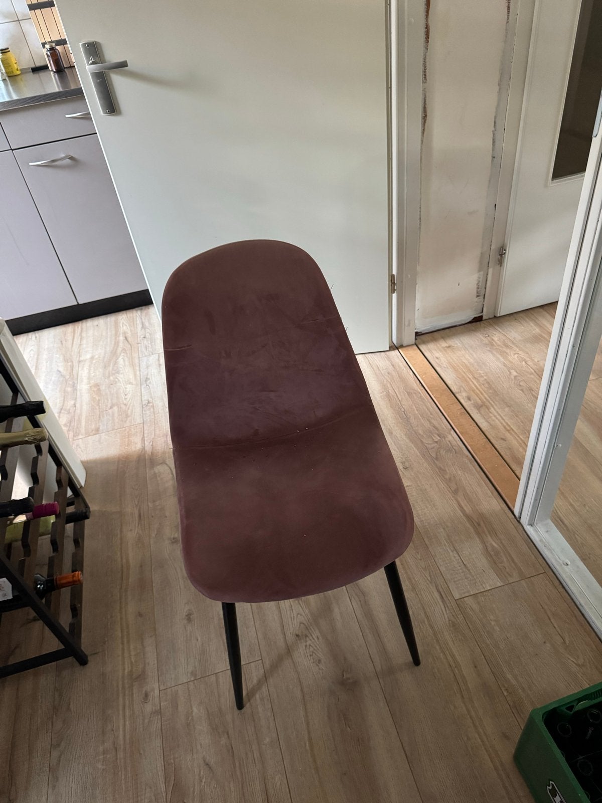 4x Roze Eetkamerstoelen - Comfortabel en Stijlvol, Huis en Inrichting, Ophalen, Gebruikt, Overige kleuren, Vier