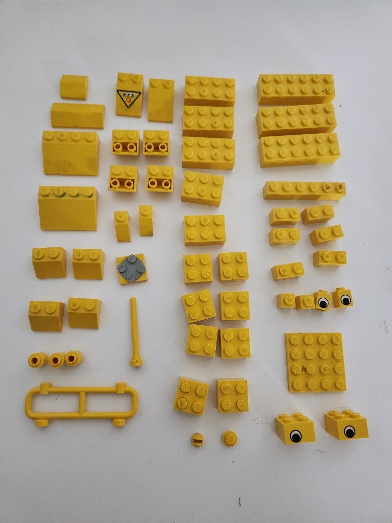 Lego geel, Ophalen of Verzenden, Gebruikt, Losse stenen, Lego