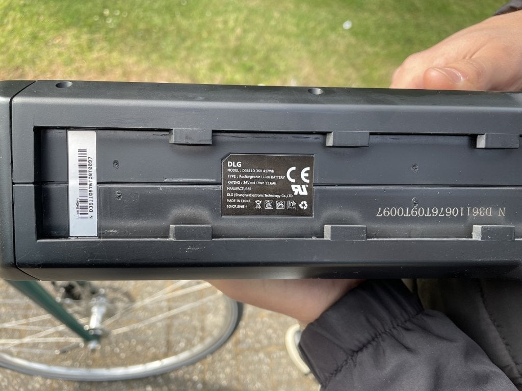 Foto 7 van DEVRON elektrische vouwfiets dames heren DEMO model op=op!