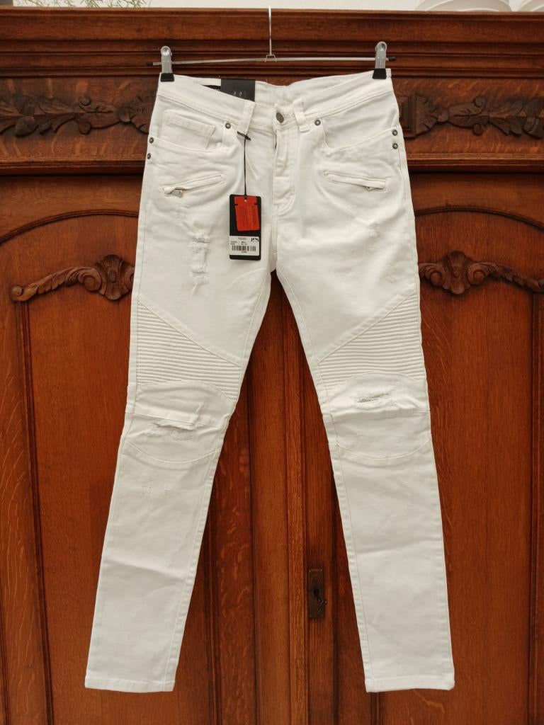 Pascucci Nieuwe Witte Jeans Maat 30/34, Wit, Nieuw, W32 (confectie 46) of kleiner, Ophalen of Verzenden
