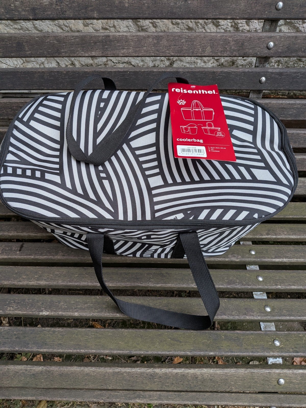 Koeltas picknick tas Reisenthel  - Zwart/Wit Patroo, Ophalen, Nieuw