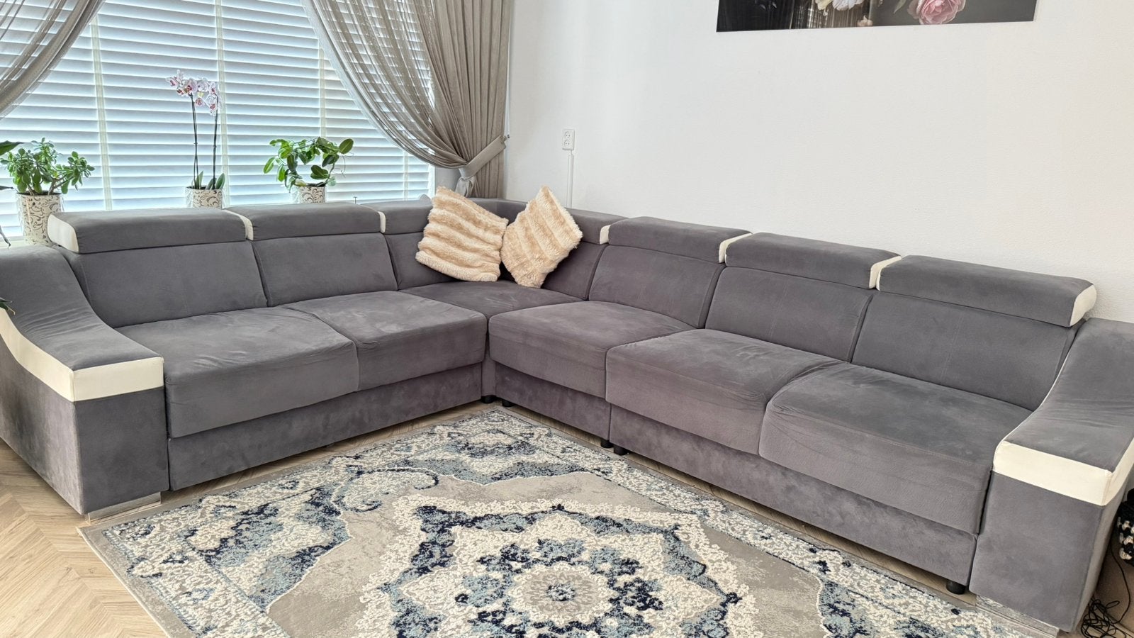 Hoekbank en 6 stoelen, Ophalen, Gebruikt, Vijf, Zes of meer stoelen, Stof