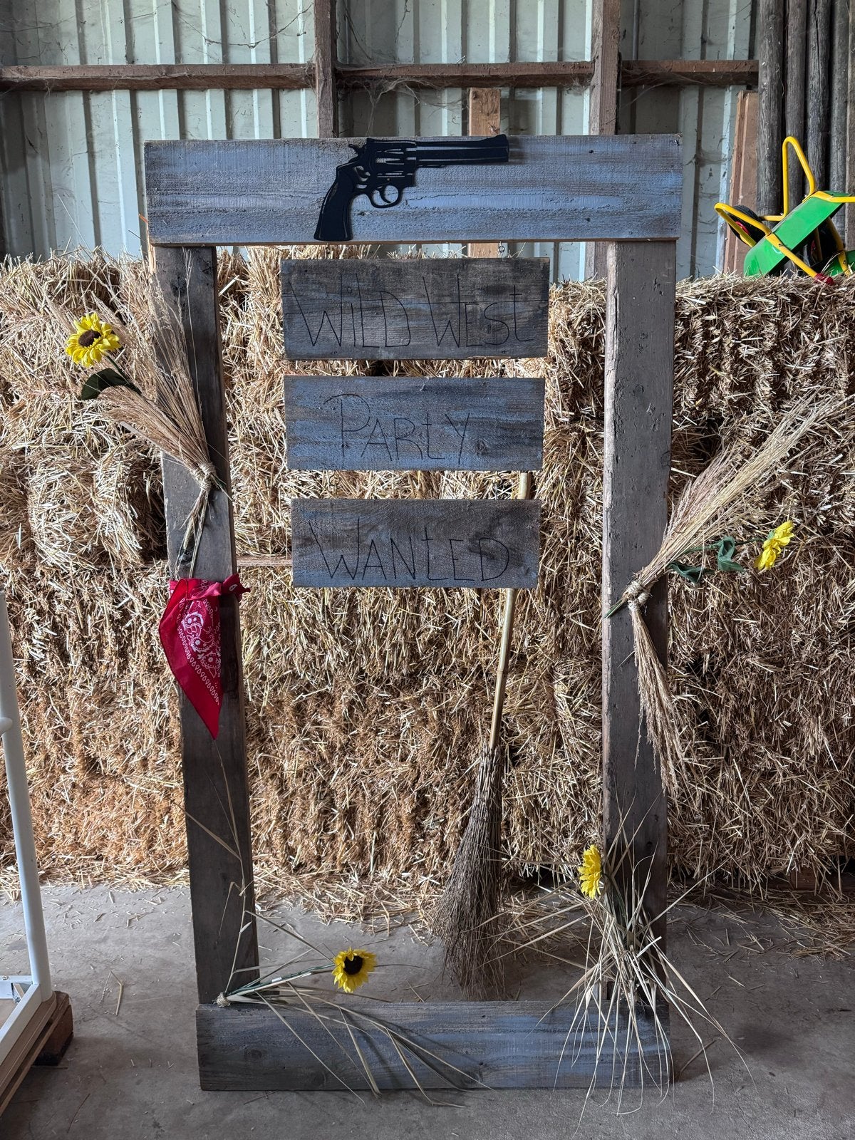 Compleet Cowboy/Texas Feestpakket - Decoratie & Accessoires, Ophalen, Zo goed als nieuw, Feestartikel, Overige