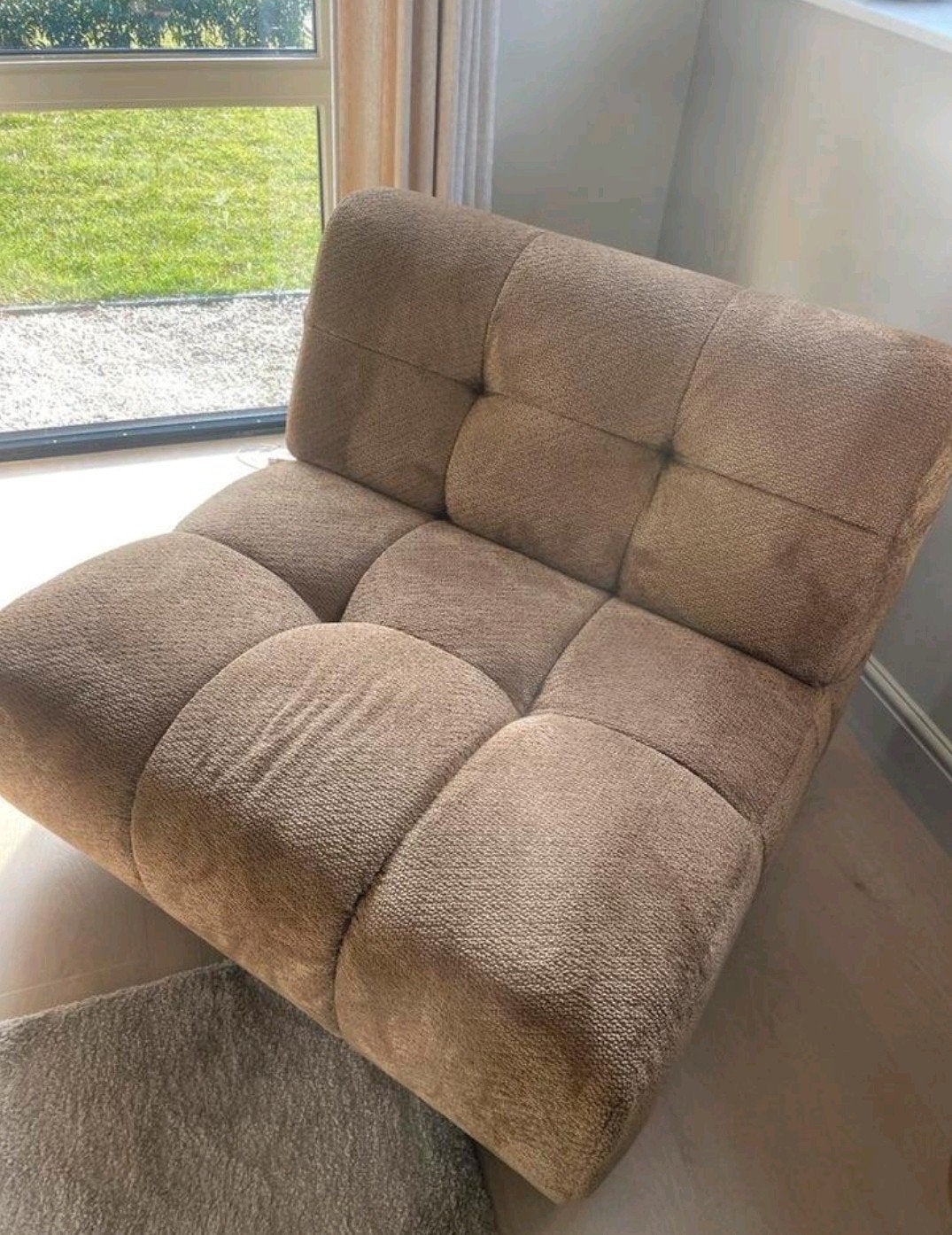 gezocht Kwantum draaifauteuil Regalo brons, Huis en Inrichting, Ophalen, 75 tot 100 cm, 50 tot 75 cm