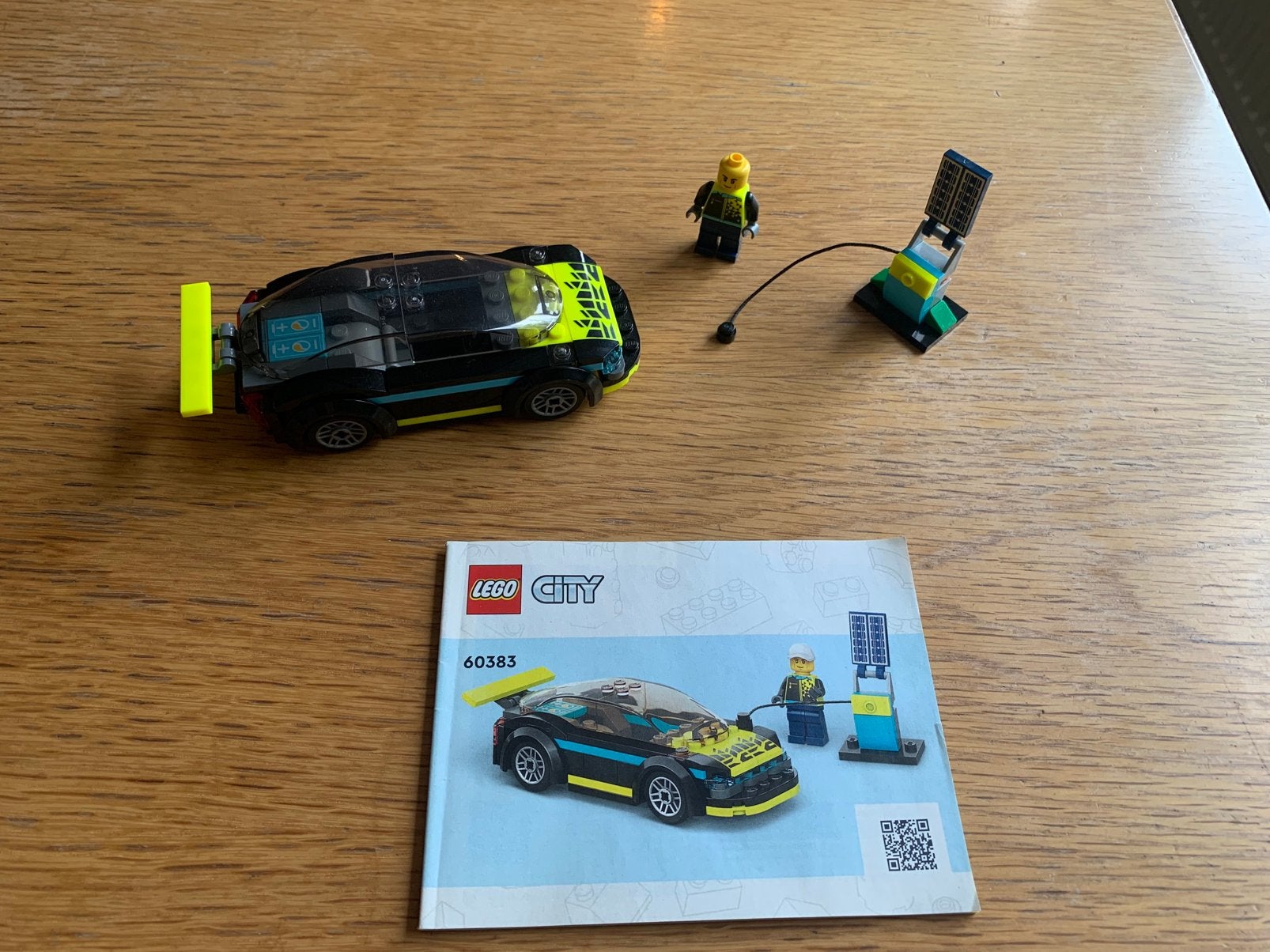 Lego City 60383 - Elektrische sportwagen, Lego, Ophalen of Verzenden, City, Gebruikt
